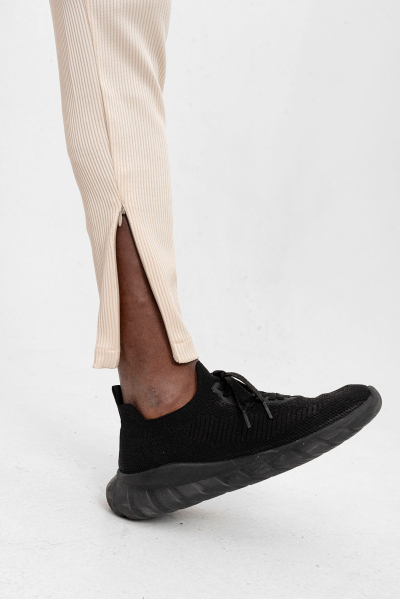 Taş Slim Fit Fitilli Eşofman Alt